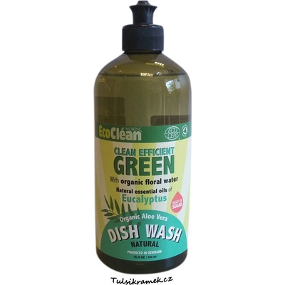 EcoClean prostředek na mytí nádobí Eukalyptus 500 ml