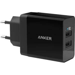 Anker a2021l11 зарядно за стена, черно (0848061019612)