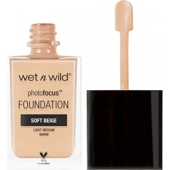 Wet n Wild Photo Focus vysoce krycí rozjasňující make-up Soft Beige 30 ml