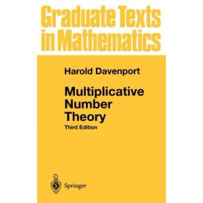Multiplicative Number Theory | Harold Davenport, Hugh L. Montgomery