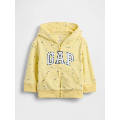GAP Baby mikina s logem VintageSoft Žlutá – Zbozi.Blesk.cz