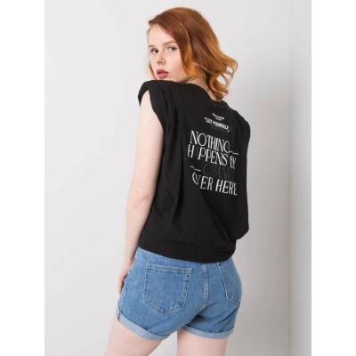 T shirt HB TS 3039.44P black čierna