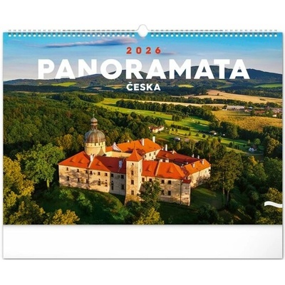 Panoramata Česka nástěnný Notique 2026