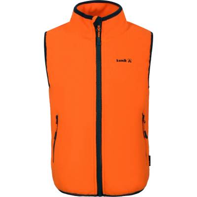 Kamik Детски поларен елек Kamik Kid's Phoenix Fleece vest - Mandarin / Atlantic - размер 176 (EU) (703-5359-0921)