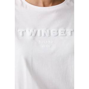Twinset тениска дамска от памук (262TP2303)
