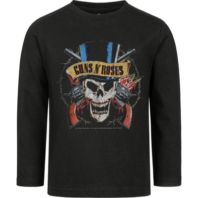 METAL-KIDS детска тениска с дълъг ръкав Guns N' Roses - TopHat - Black - METAL-KIDS - 514.36. 8.999