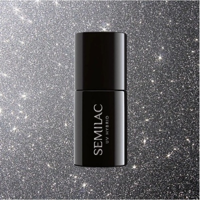 Semilac gel lak Cat eye Silver Lavender 334 Stříbrná 7 ml