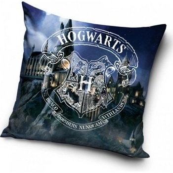 CARBOTEX vankúš Harry Potter Rokfortská škola Erb 40x40