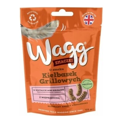 Wagg Mini Klobásky s Bravčovým Mäsom 125 g