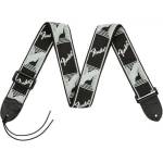 Fender 2'' Monogrammed Black/Light Grey/Dark Grey Колан за китара (0990681543)