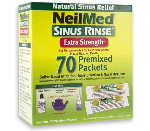 Sinus Rinse Hypertonic 70 sáčků