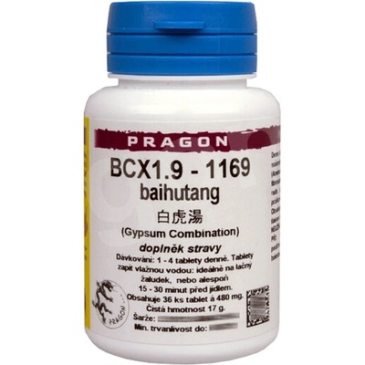 Pragon BCX1.9-1169 baihutang 36 tablet