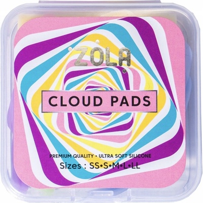 Silikonové formy pro laminaci řas ZOLA Cloud Pads 5 párů – natáčky