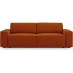 Micadoni Сгъваем диван в тухлен цвят 247 cm Jodie - Micadoni Home (MIC_3SF_78_F1_JODIE7)