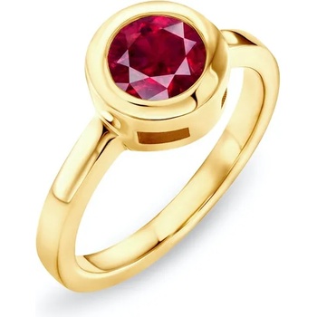 Image 1 of SAVICKI Годежен пръстен savicki: злато, рубин