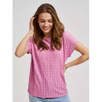 Moodo Розова риза с къс ръкав Moodo Moodo | Rozov | ЖЕНИ | XS