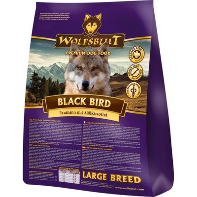 Wolfsblut Black Bird Large Breed Adult krůta s batáty 2 kg