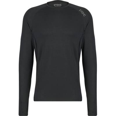 Stoic Мъжка спортна тениска Stoic HelsingborgSt. Performance L/S Sport shirt - Black (216-6687-0112)