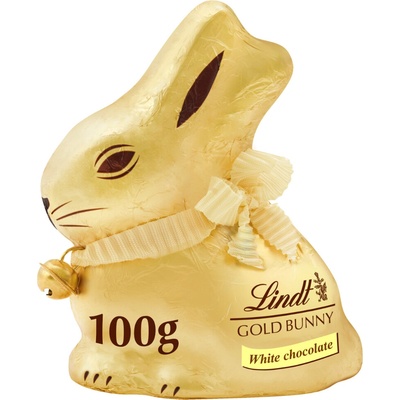 Lindt Zlatý Zajíček bílá čokoláda 100 g – Zboží Dáma