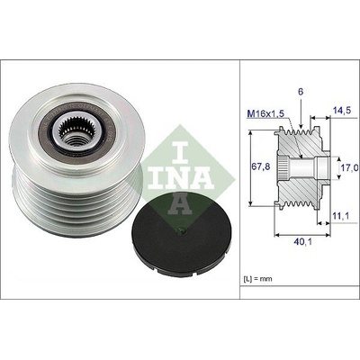 Předstihová spojka Schaeffler INA 535 0052 10 IN 535005210