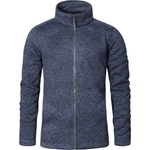Promodoro 7720 / Мъжко плетено поларено яке - кафяво XXXL (407720n2813)