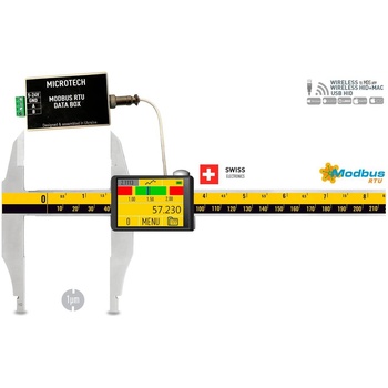 Microtech Дигитален шублер Microtech MODBUS DataMet eForce - 300 мм, 0, 001 мм (141088321M)