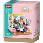 Sluban Конструктор Sluban Girl's Dream - Mini Handcraft, стая за занимания, 216 части (M38-B1016B)