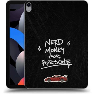 Picasee silikónový prehľadný obal pre Apple iPad Air 4 10.9 2020 Dark Racer