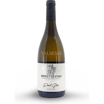 Mrva & Stanko Pinot Gris 2022 12,5% 0,75 l (čistá fľaša)