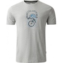 Dare2b pánské bavlněné tričko MOVEMENT III světle šedá