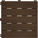 Multy home Cosmopolitan 30 x 30 cm hnědá 1 ks