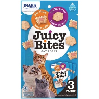 Churu Cat Juicy Bites Scallop&Crab Flavor 3 x 11,3 g