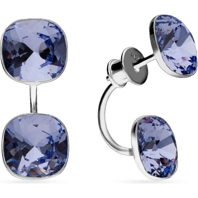 Spark Swarovski Elements tvaru čtverce Netta KF447010PL provence Lavender
