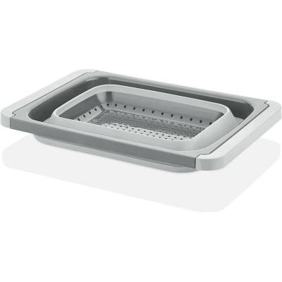 Cedník UH 55x26,3x12cm skladací silikon KLC