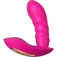 Sunfo smart rechargeable waterproof attachable vibrator pink