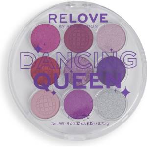 Revolution Beauty RELOVE By Revolution Dancing Queen Eyeshadow Palette Сенки палитра 0, 75gr