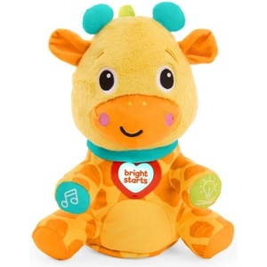 Bright Starts Интерактивна образователна играчка Chat & Cuddle Giraffe, 6m+ (17160-000)