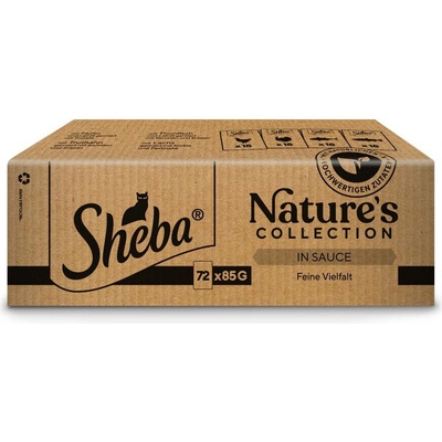 Sheba Nature's Collection 72 x jemný výběr v omáčce 85 g
