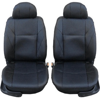 Универсален калъф за предни седалки с подглавници, изкуствена кожа 8227