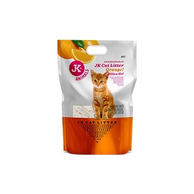 JK ANIMALS Litter Silica gel orange 4,3 kg/10 l