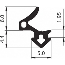 DAB Trade Těsnění DA-1188 Gealan (EPDM)