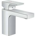 Hansgrohe Vernis Shape - Смесител за мивка с изпразнител, CoolStart, EcoSmart, хром 71594000 (71594000)