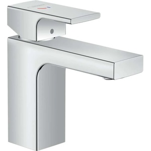 Hansgrohe Vernis Shape - Смесител за мивка с изпразнител, CoolStart, EcoSmart, хром 71594000 (71594000)