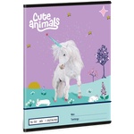 Ars Una Cute Animals Unicorn 25 (5448) A5 14-32 Тетрадка за 1. клас 53584489 (53584489)