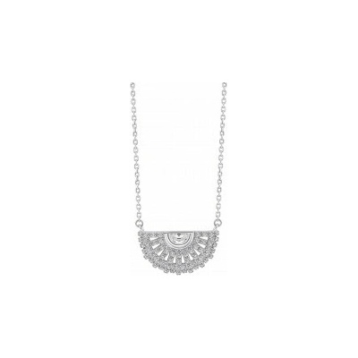 Fiorelli silver Strieborný náhrdelník N4608C