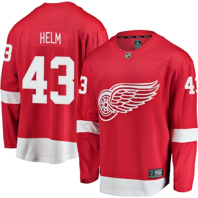 Fanatics Dres Detroit Red Wings #43 Darren Helm Breakaway Alternate Jersey