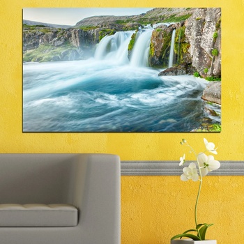 Vivid Home Декоративни панели Vivid Home от 1 част, Пейзаж, PVC, 35x25 см, №0194