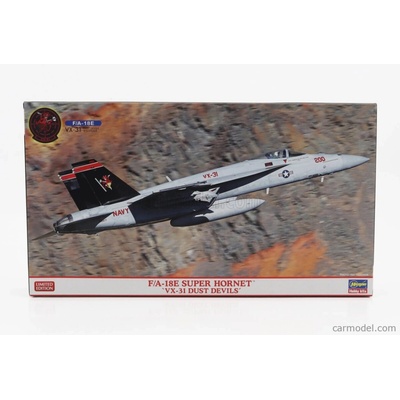 Hasegawa Hornet Boeing F a-18e Super Vx-31 Dust Devils Airplane Military 1995 1:72