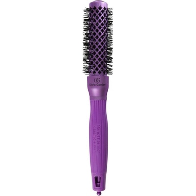 Olivia Garden NanoThermic Thermal Violet Valentine Brush TH024