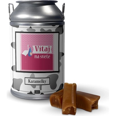 Sablio Karamelky v plechovej dóze Vitaj na svete 4 250 g